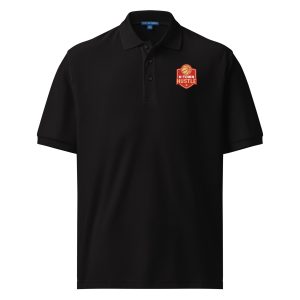 Hustle Logo Premium Polo (Mens)