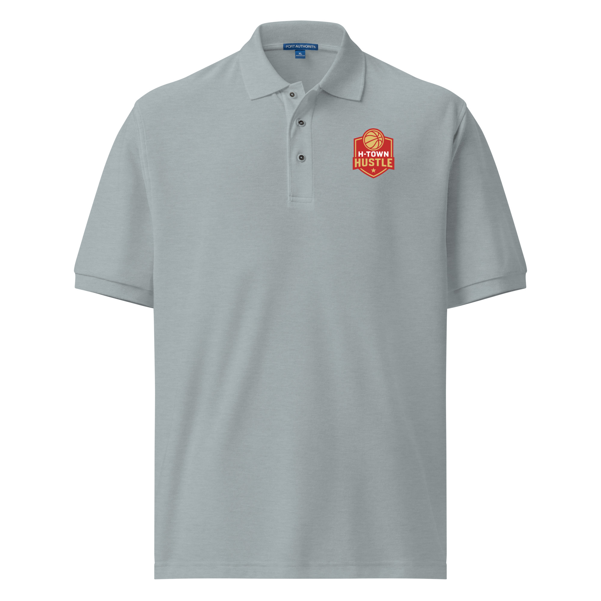 Hustle Logo Premium Polo (Mens) - Image 2
