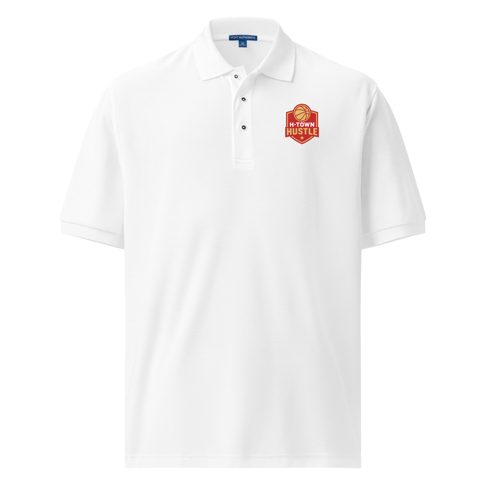 Hustle Logo Premium Polo (Mens) - Image 4
