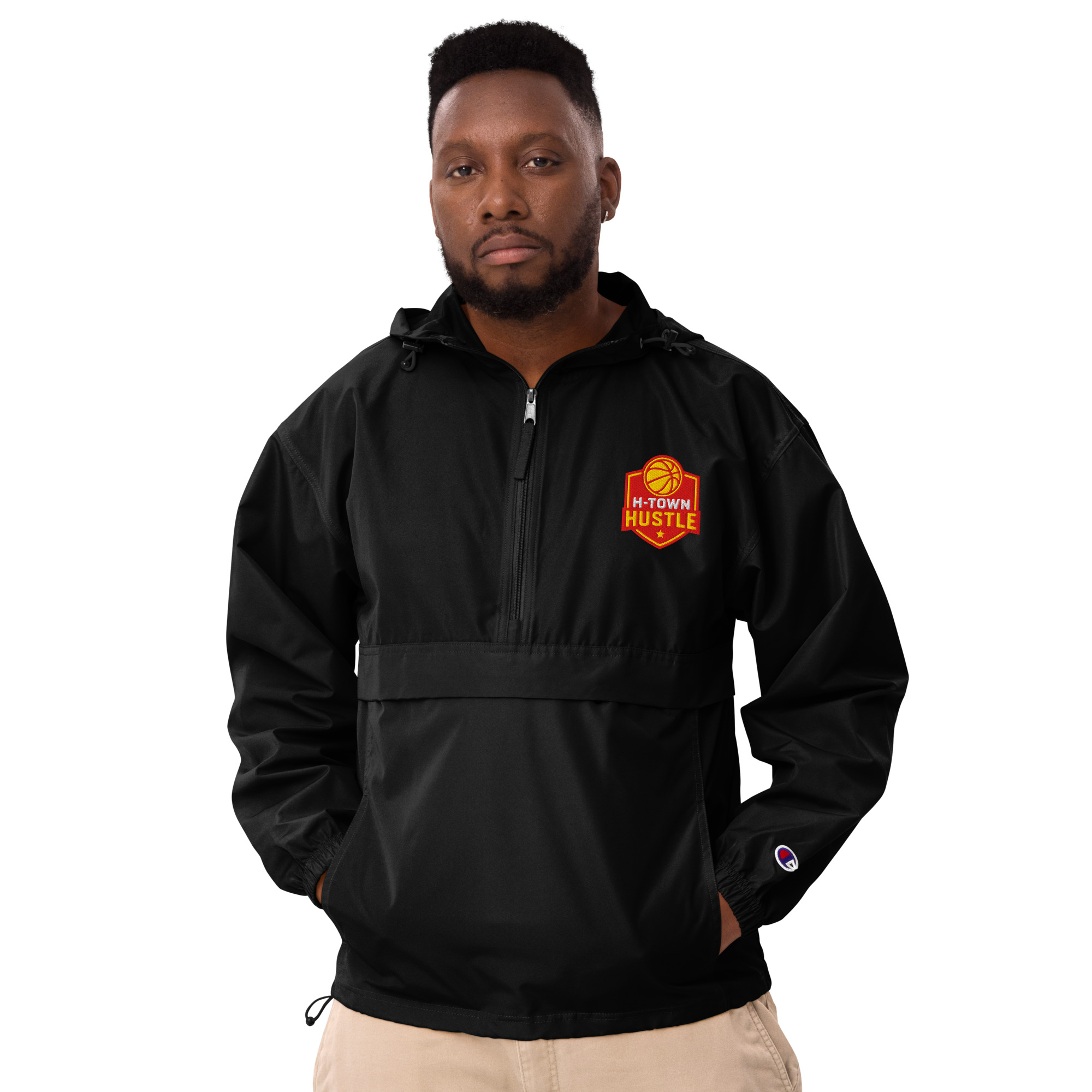 Champion Hustle Logo Packable Jacket - Image 3
