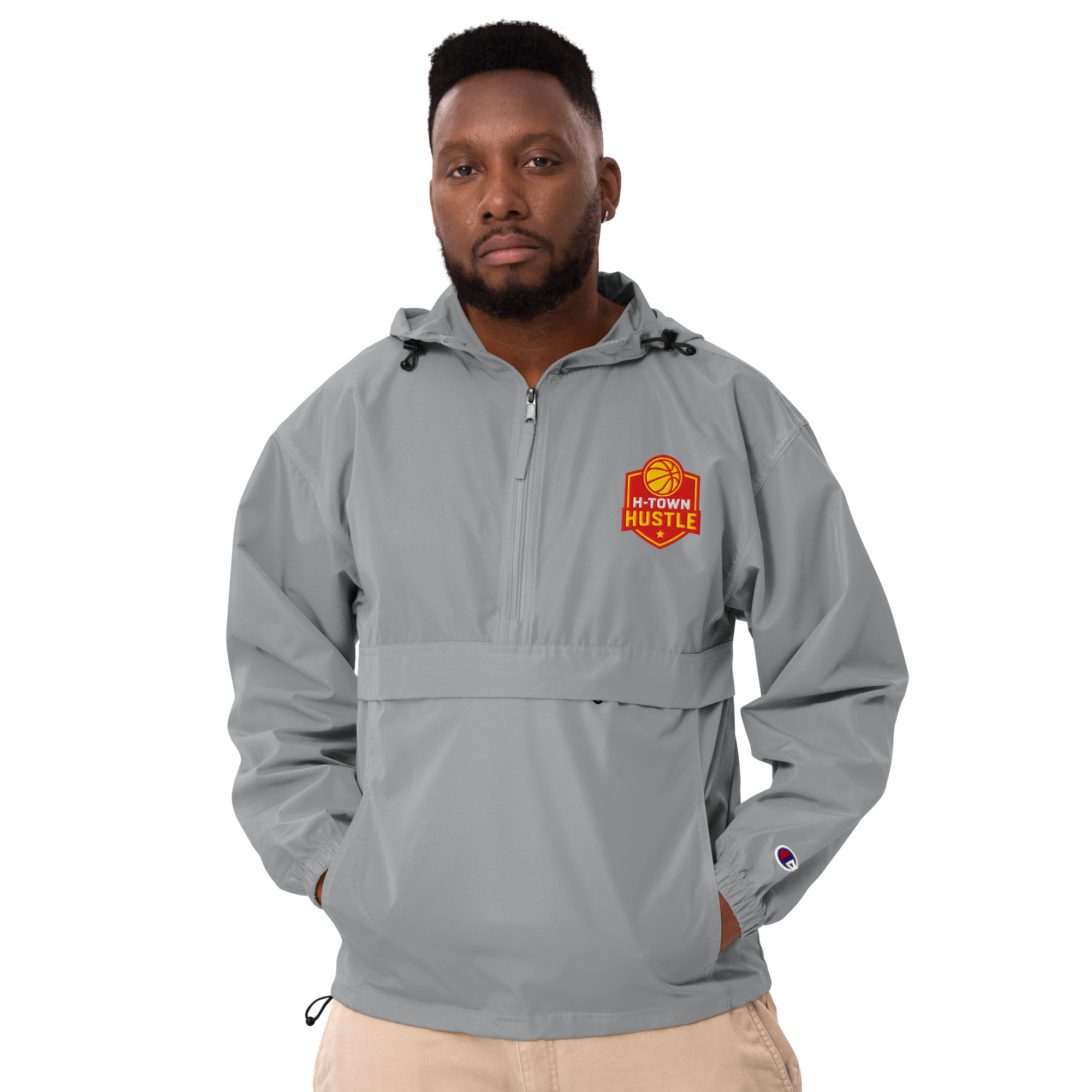 Champion Hustle Logo Packable Jacket - Image 4