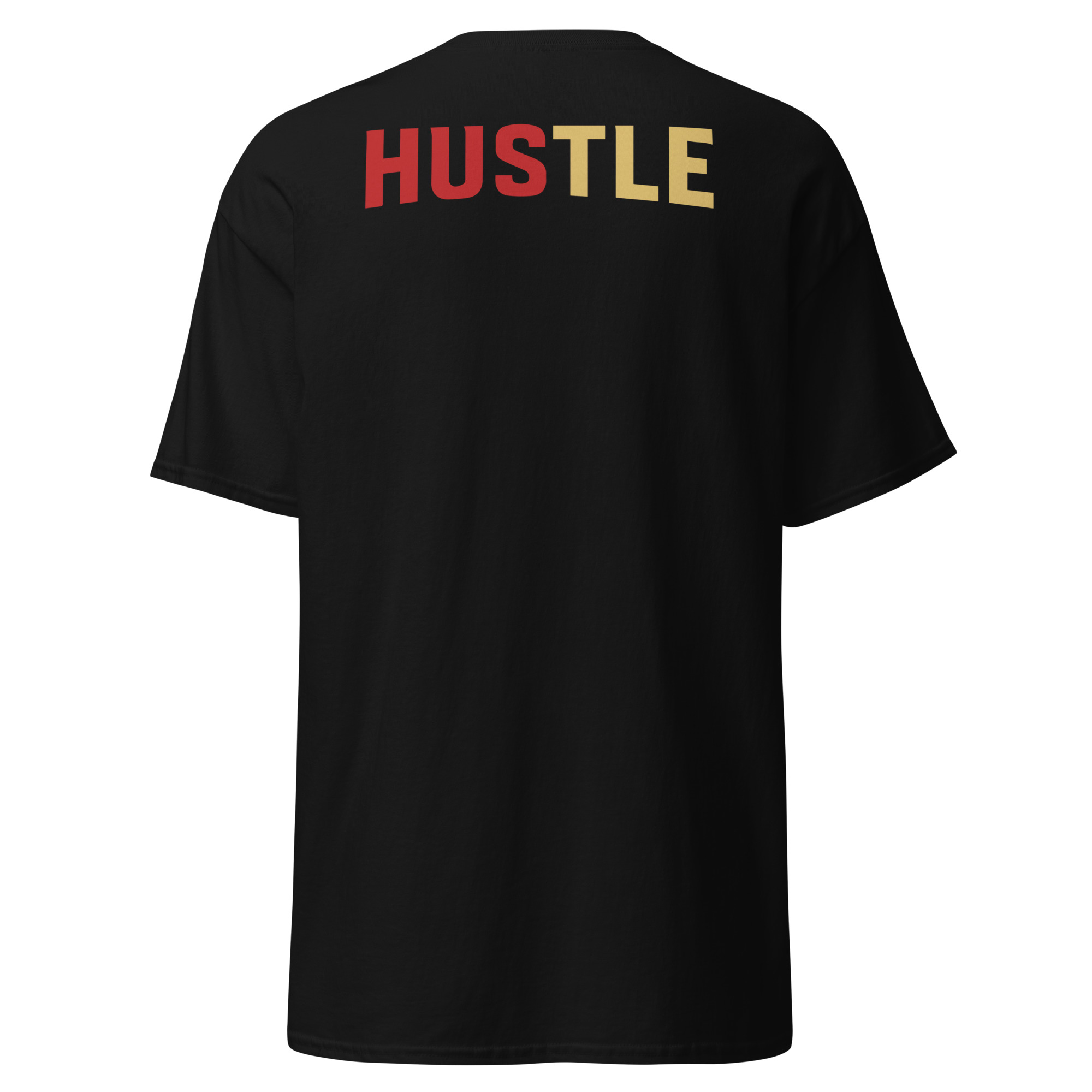 Adult Hustle Logo T-shirt (Unisex) - Image 2