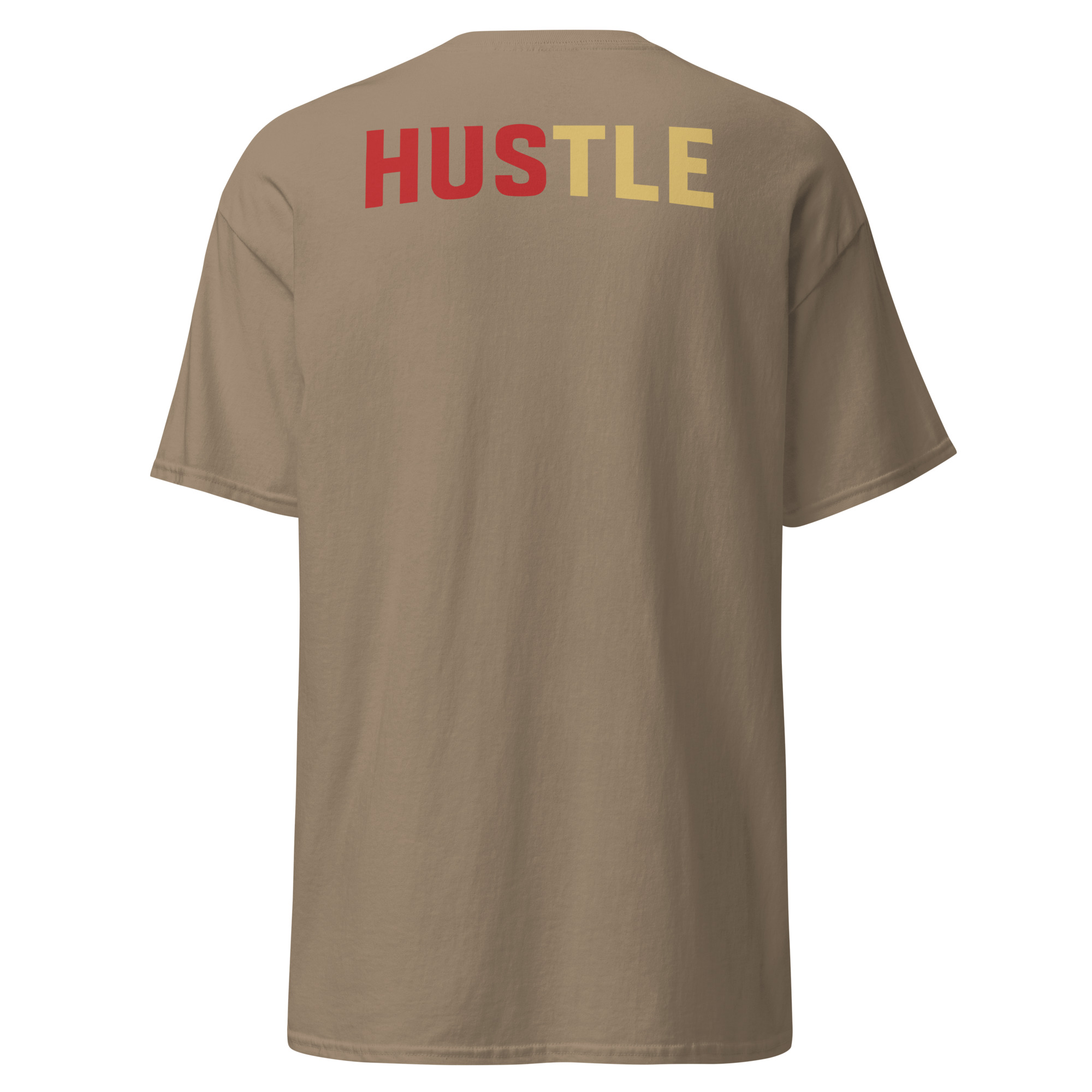 Adult Hustle Logo T-shirt (Unisex) - Image 6