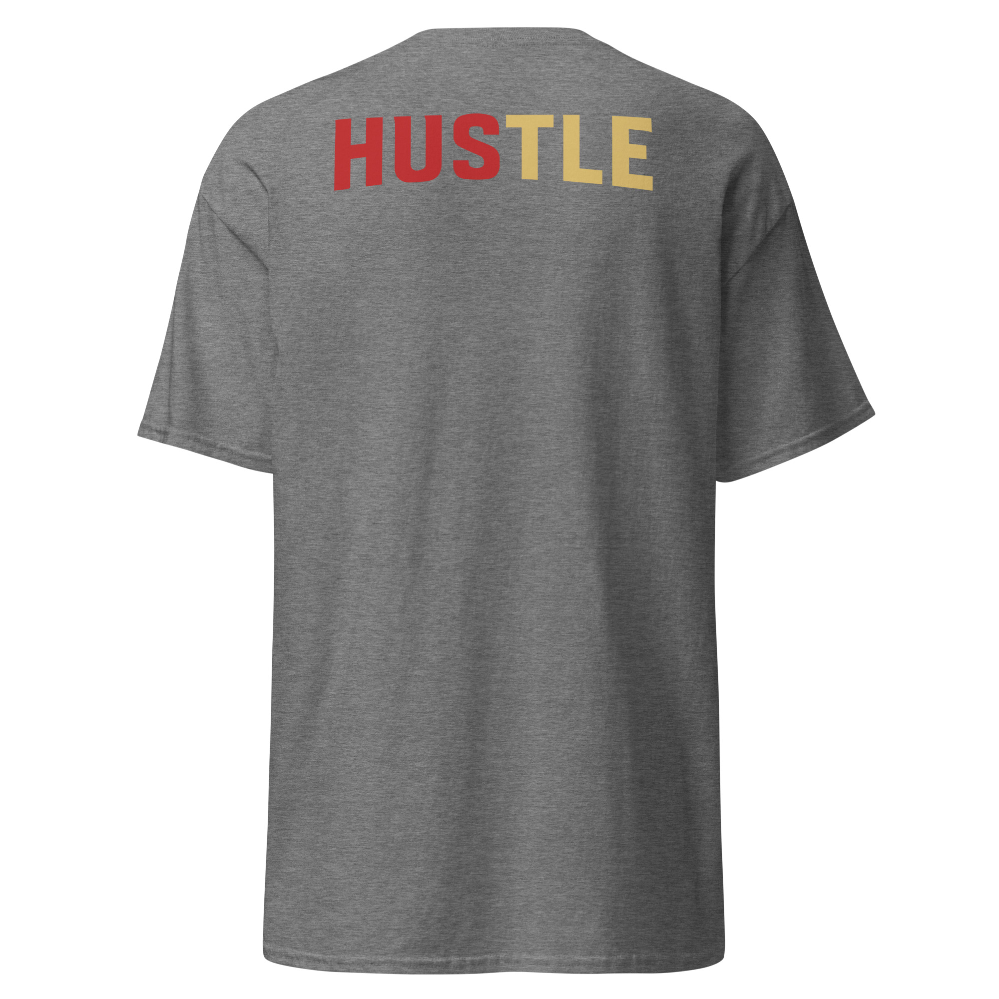 Adult Hustle Logo T-shirt (Unisex) - Image 5