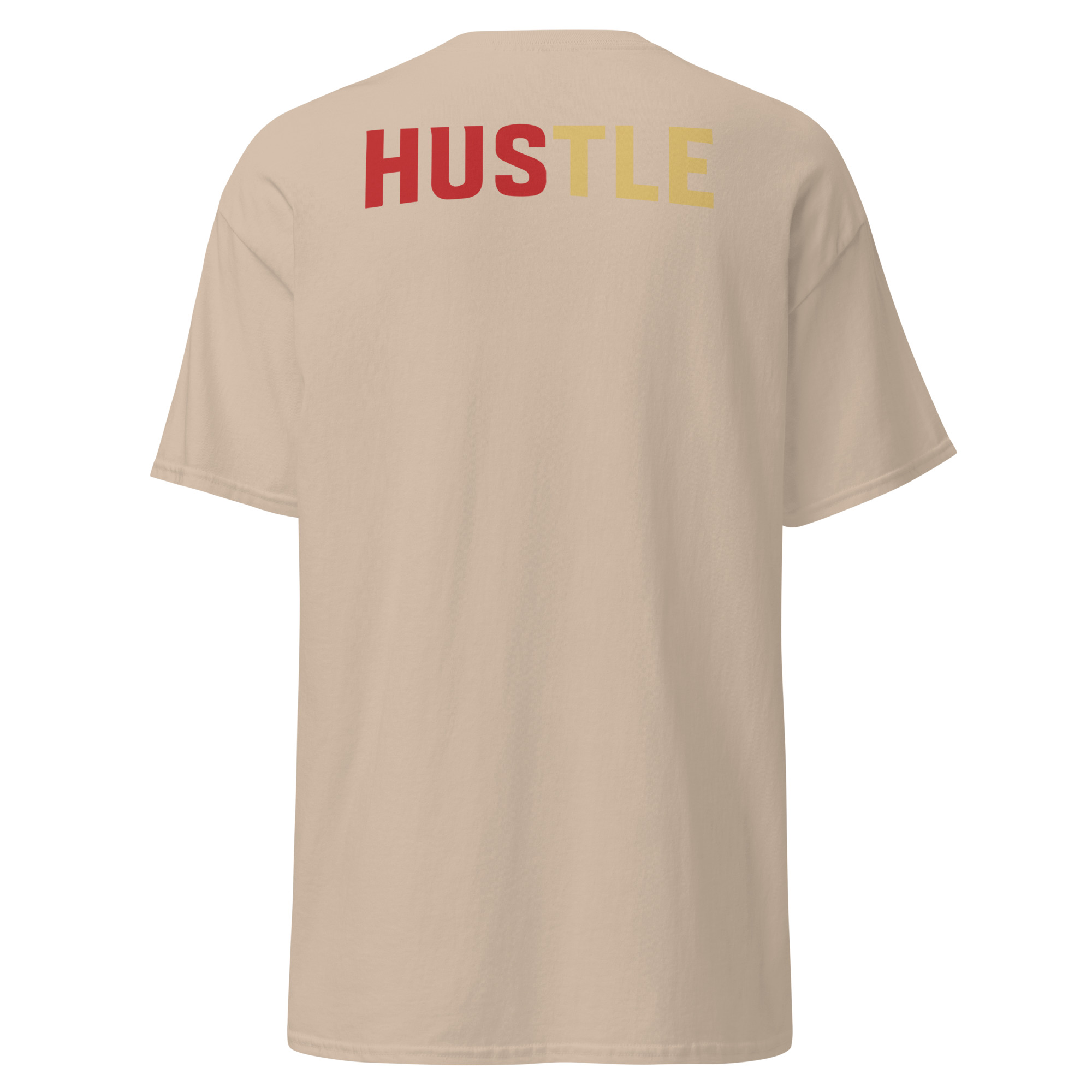 Adult Hustle Logo T-shirt (Unisex) - Image 8