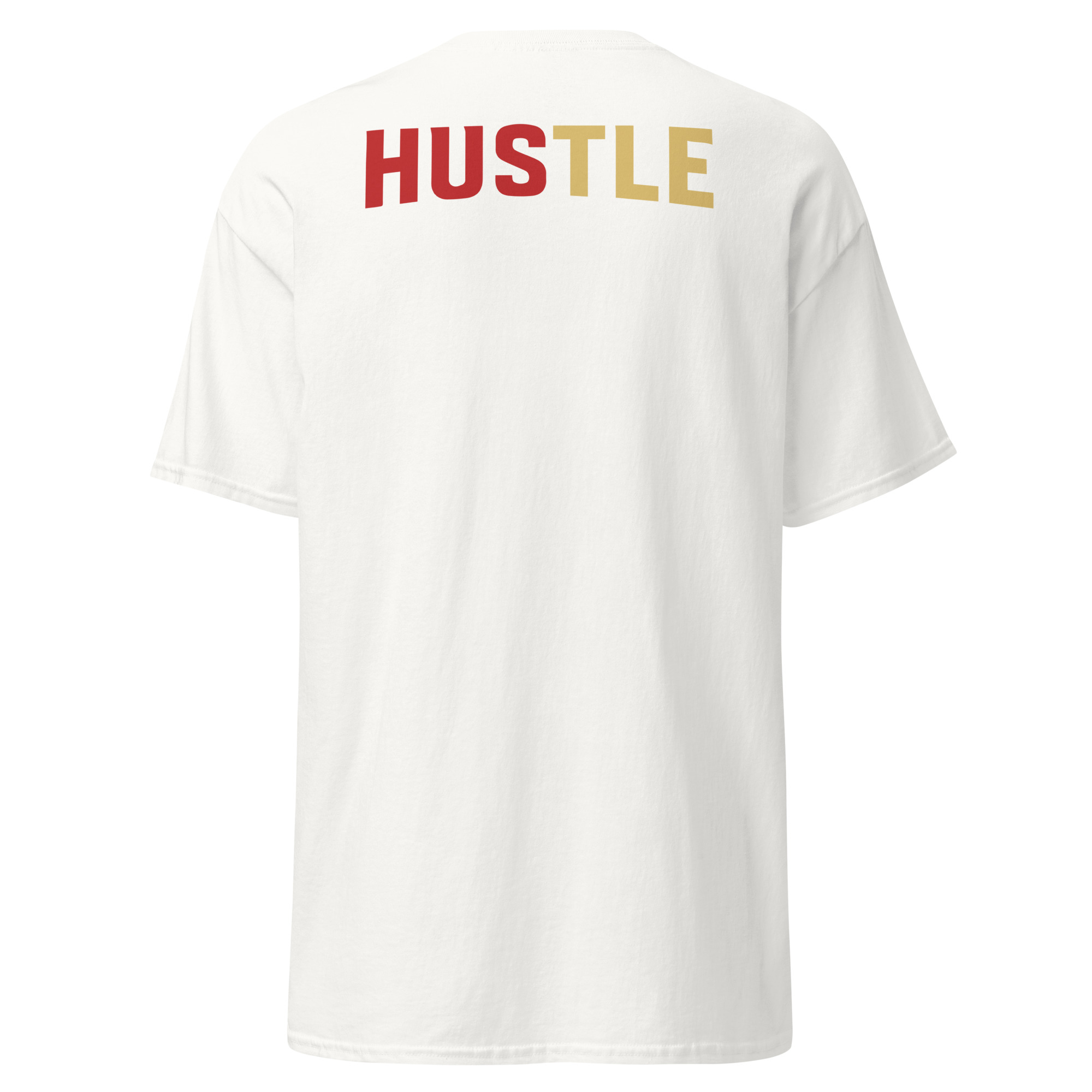 Adult Hustle Logo T-shirt (Unisex) - Image 12