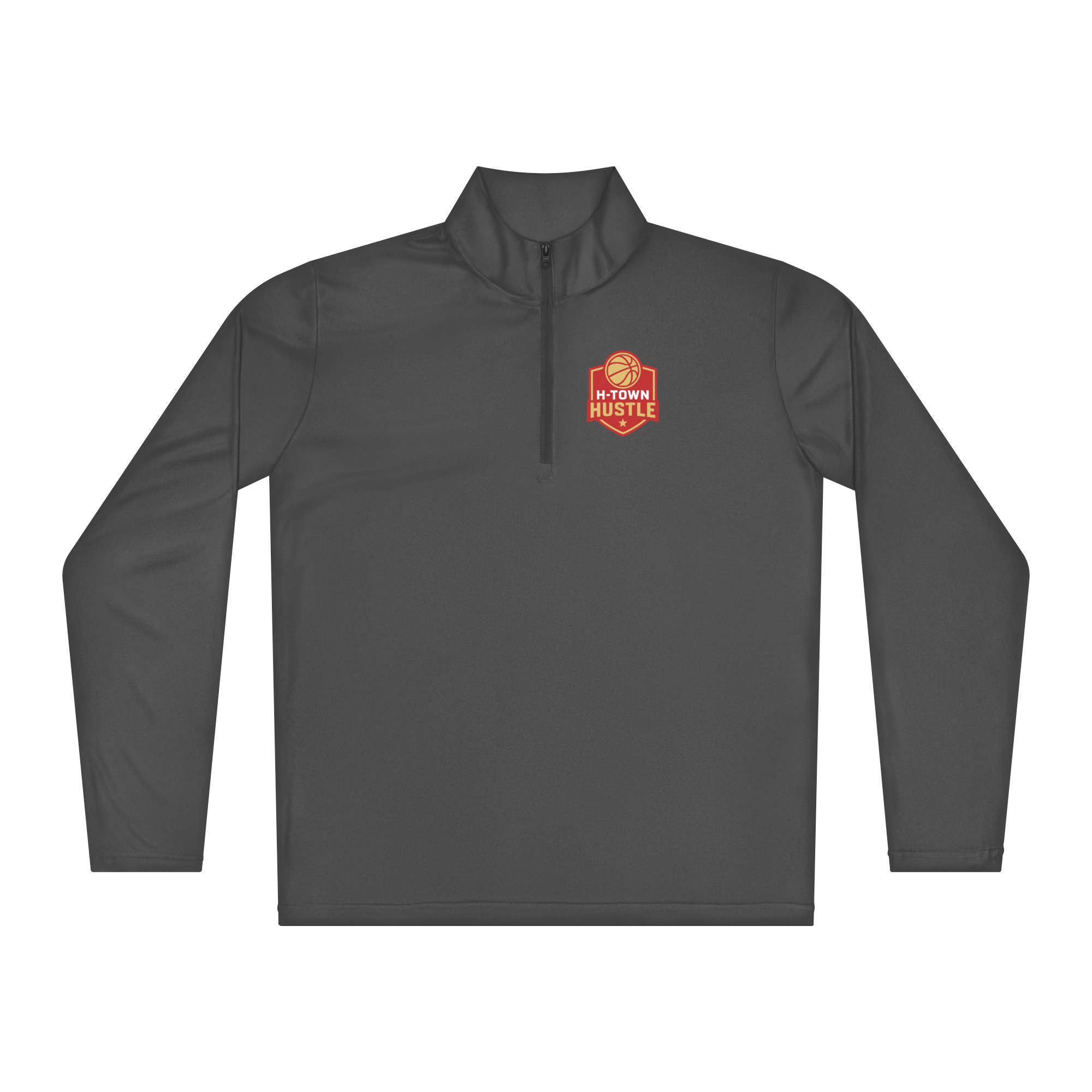 Hustle Logo Lightweight quarter-zip pullover - Image 2